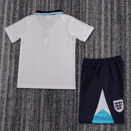 Kids England National Team 1996 Home Retro - Fan Kit