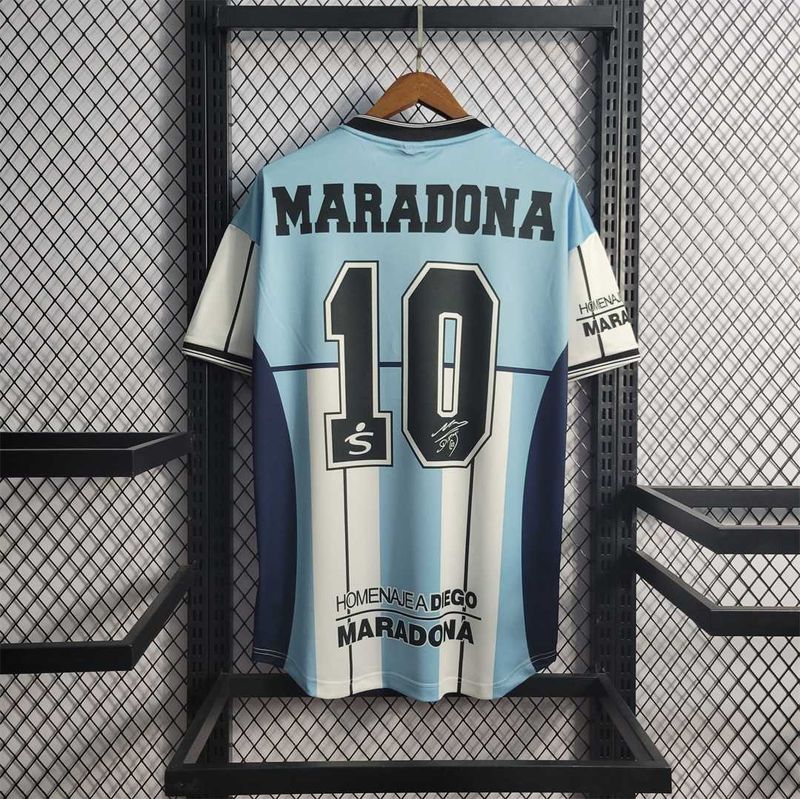 Rétro Argentine 2001 Fan de Maradona
