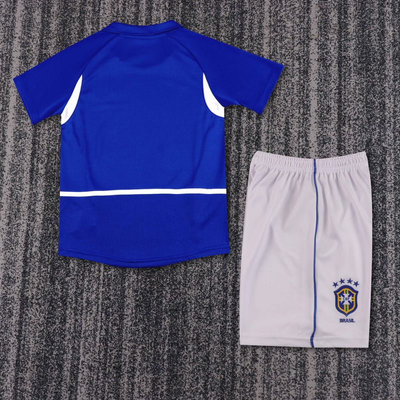 Retro Kids Brazil 2002 Away Fan