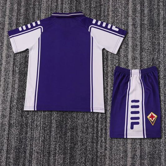 Kids ACF Fiorentina 1999/2000 Home - Fan Version Kit