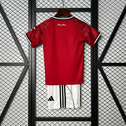 Kids Manchester United 2025/2026 Home - Fan Version Kit