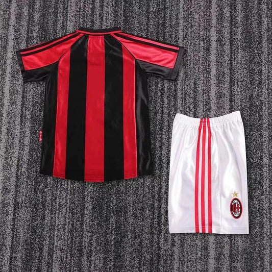 Kids AC Milan 1998/1999 Home - Player Version Kit