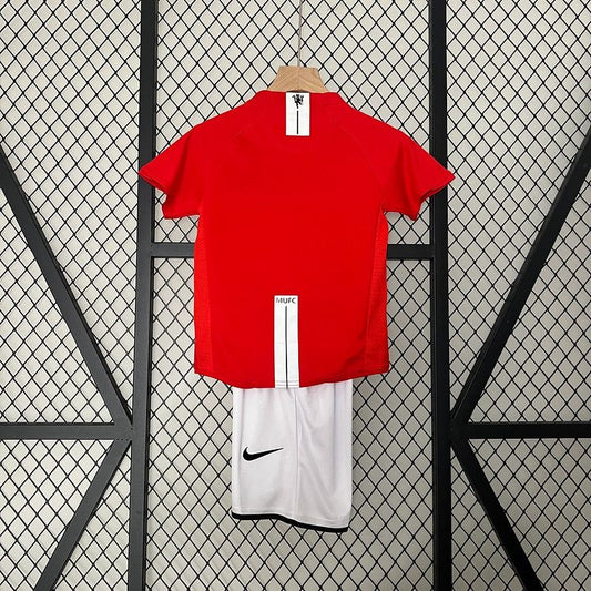 Kids Manchester United 2007/2008 Home - Fan Kit