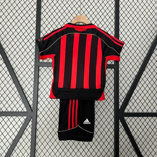 Kids AC Milan 2006/2007 Home - Fan Version Kit