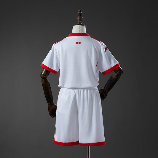 Kids Tunisia National Team 2026 Away - Fan Version Kit