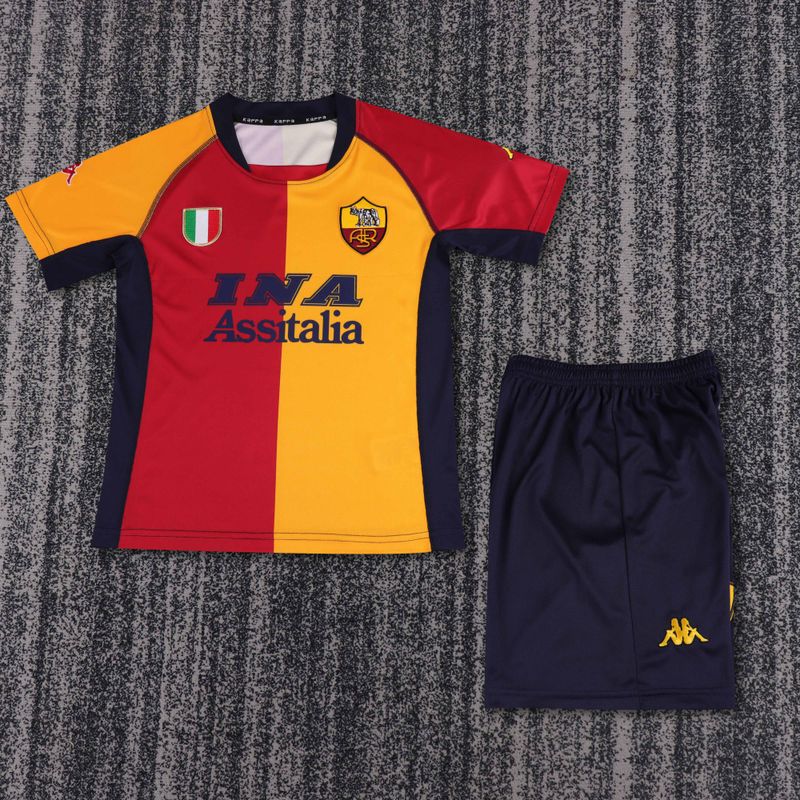 AS Roma 2000/2001 Home - Fan [Kids]