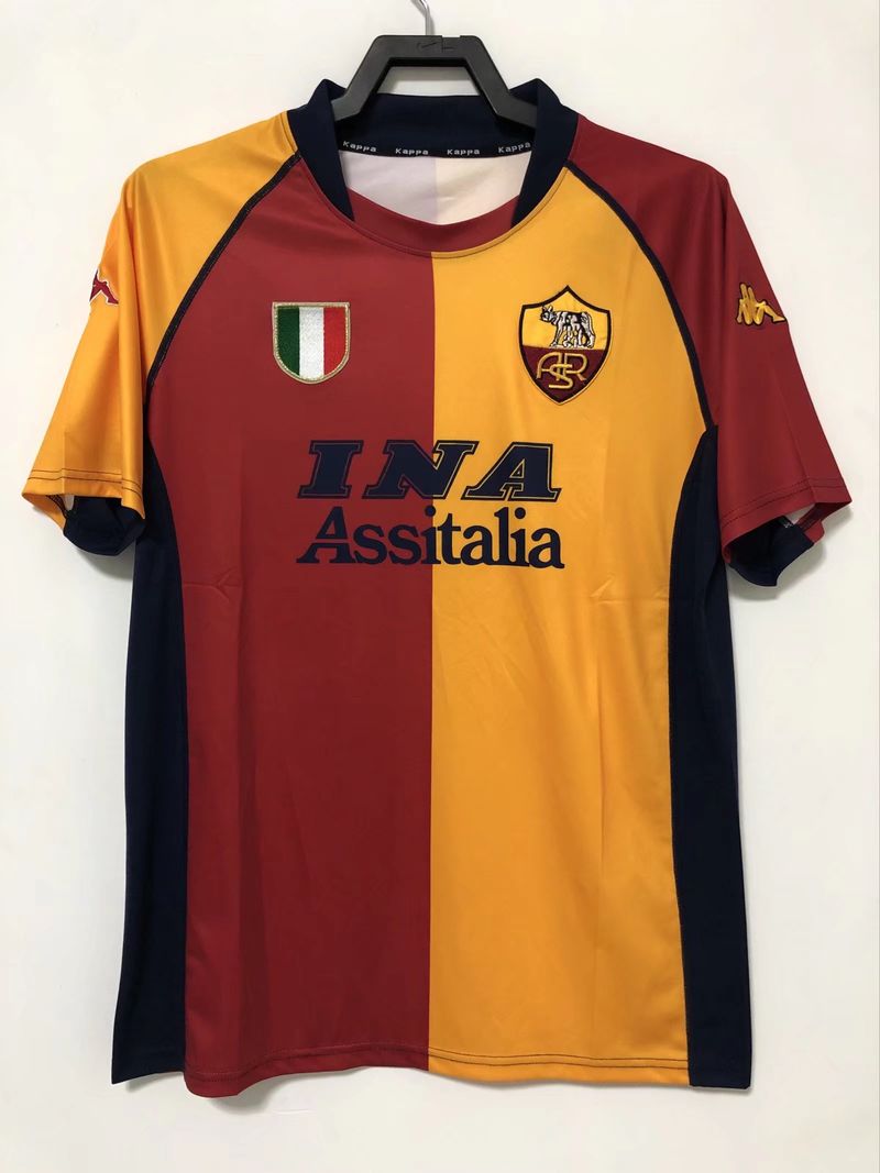 AS Roma 2000/2001 Local - Aficionado [Adulto]