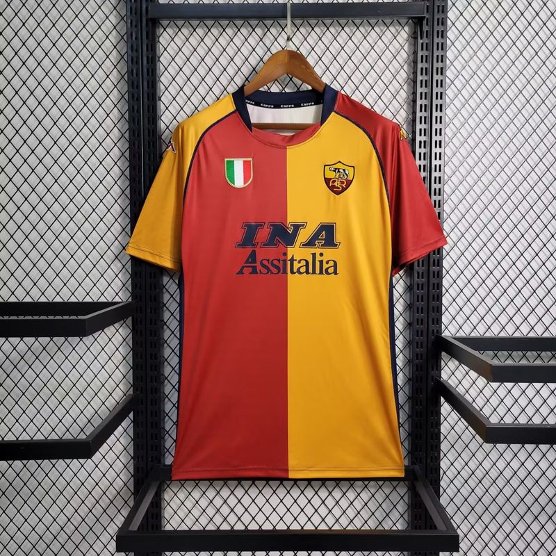 AS Roma 2001/2002 Local - Aficionado [Adulto]