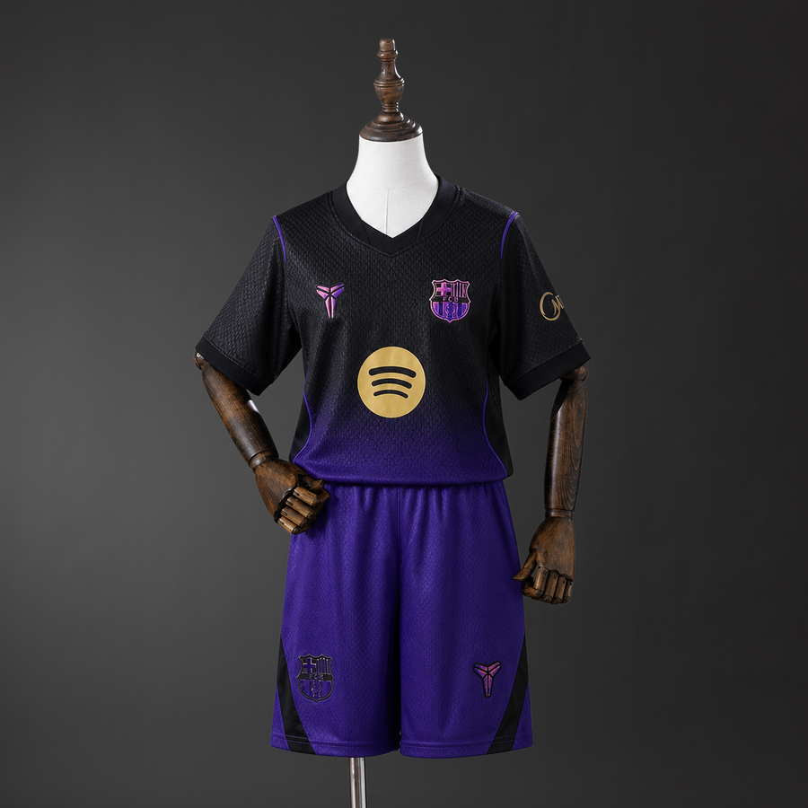 Enfants Barcelone 2026-2027 Extérieur Fan