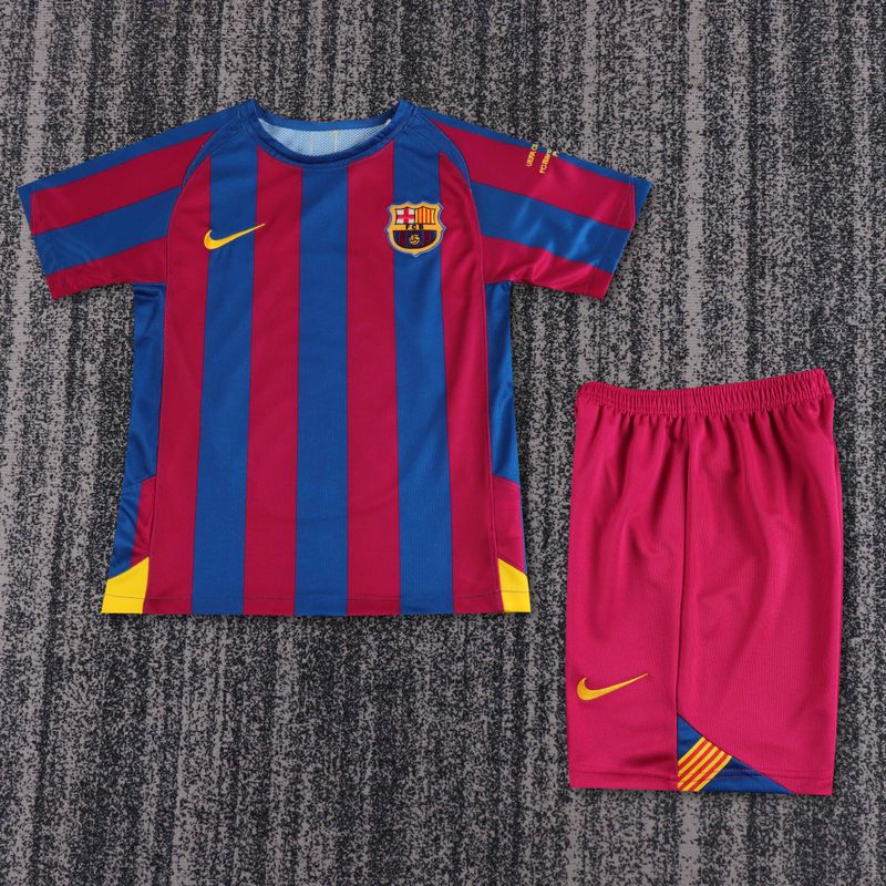 FC Barcelone 2005/2006 Ligue des champions de l'UEFA Domicile - Fan [Enfants]