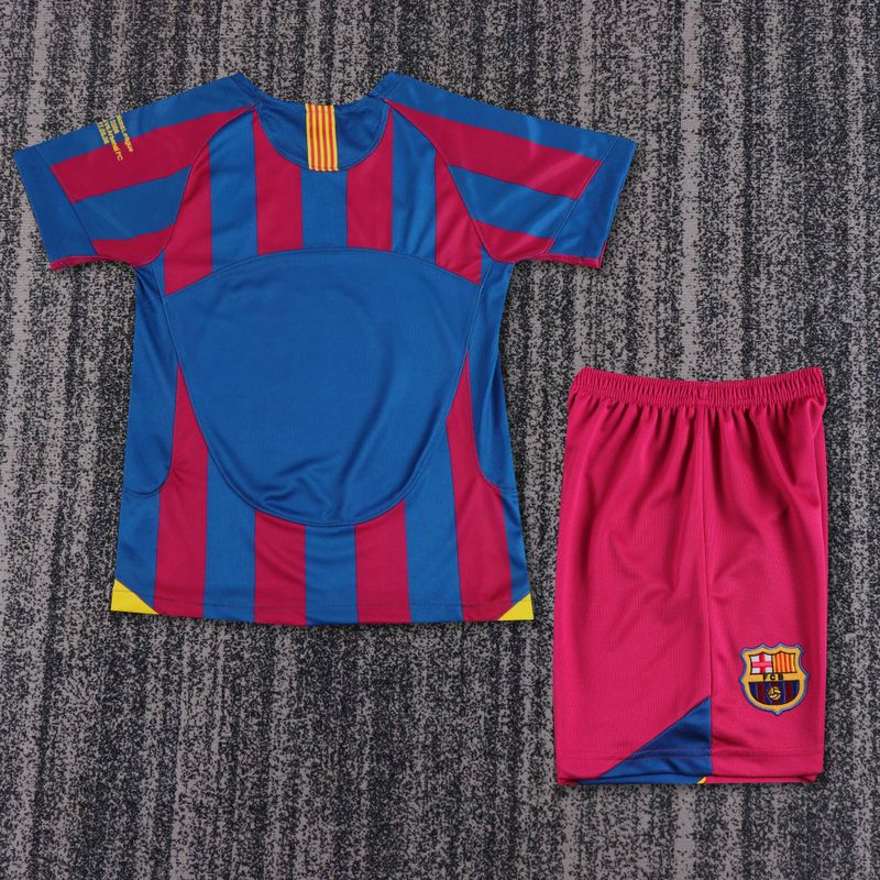 FC Barcelone 2005/2006 Ligue des champions de l'UEFA Domicile - Fan [Enfants]