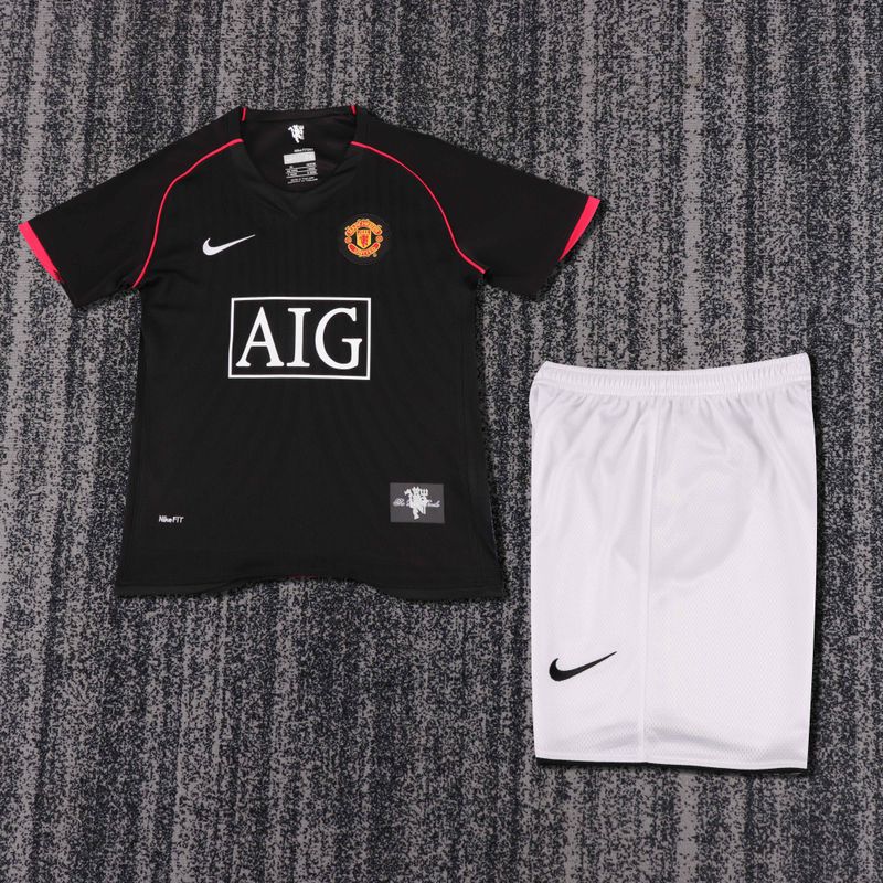 Maillot extérieur Manchester United 2007/2008 - Supporters [Enfants]