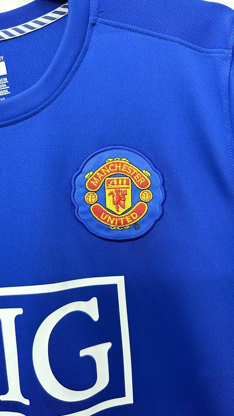 Manchester United FC Tercera Manga Larga 2008/2009 - Versión Aficionado [Adulto]