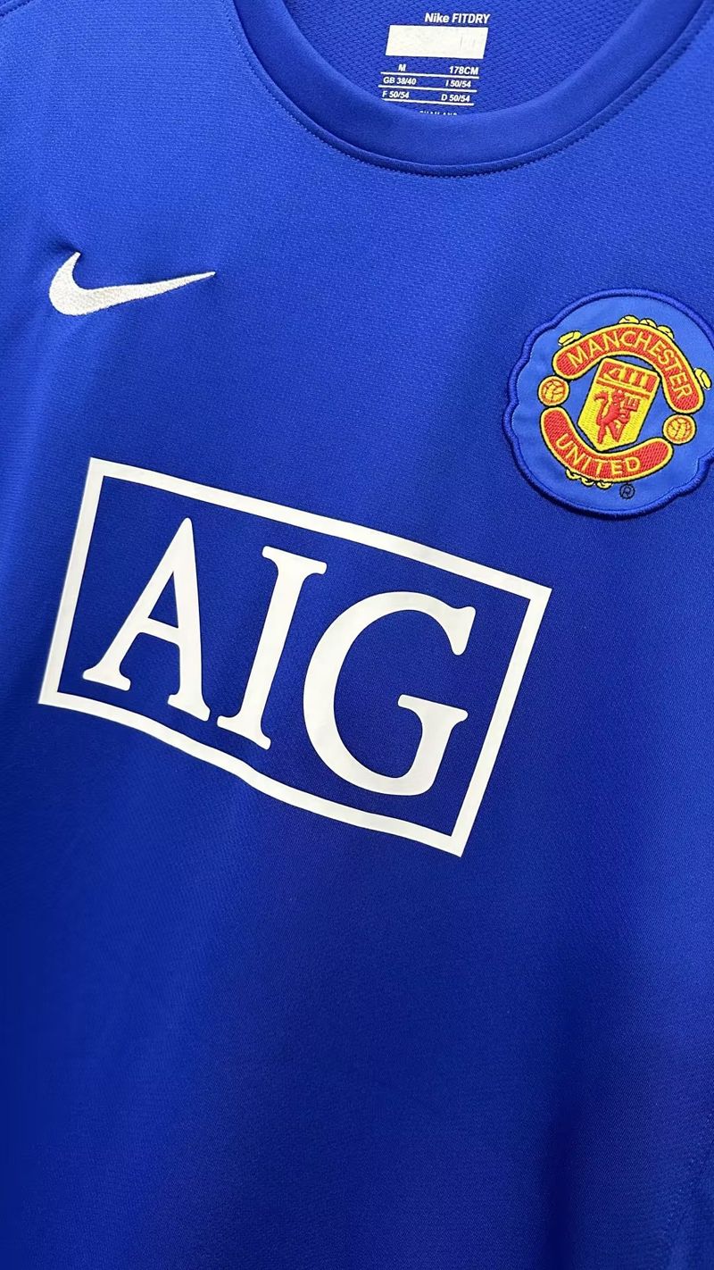Manchester United FC Tercera Manga Larga 2008/2009 - Versión Aficionado [Adulto]
