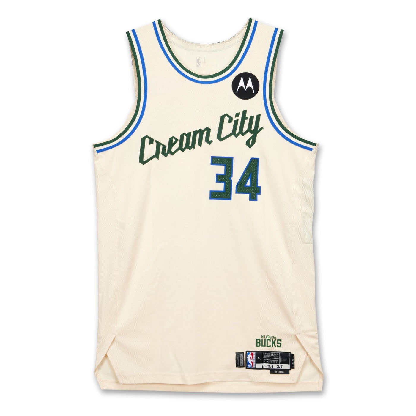 Milwaukee Bucks Édition Ville (25/26) - Giannis Antetokounmpo #34