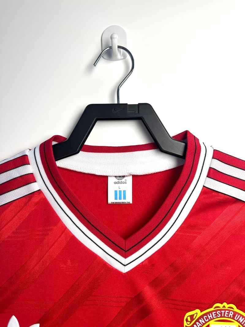 Manchester United 1986/1988 Local - Versión Aficionado [Adulto]