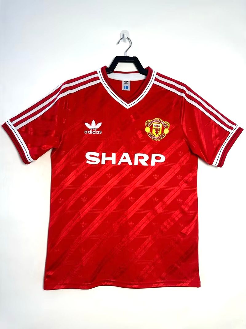 Manchester United 1986/1988 Local - Versión Aficionado [Adulto]