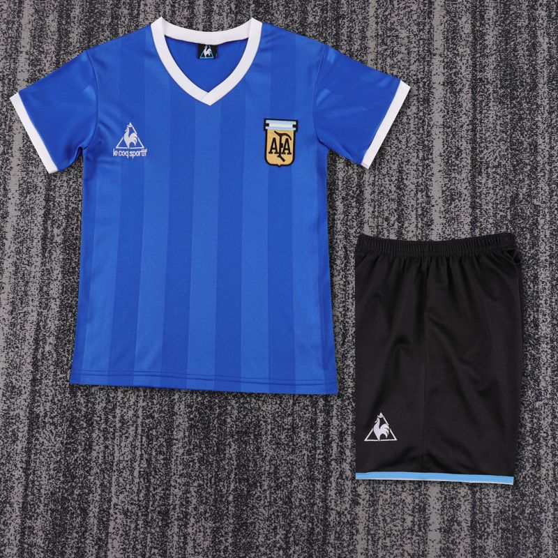 Retro Kids Argentina 1986 Away Fan