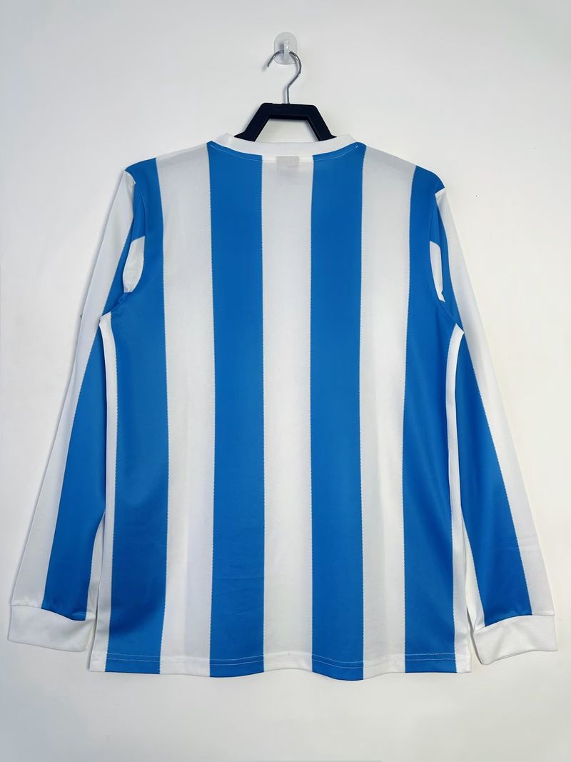 Camiseta Retro Argentina 1986 Local Manga Larga Aficionado