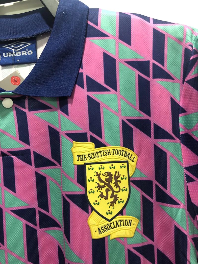 Selección de Escocia 1988/1989 Visitante - Versión Jugador [Adulto]