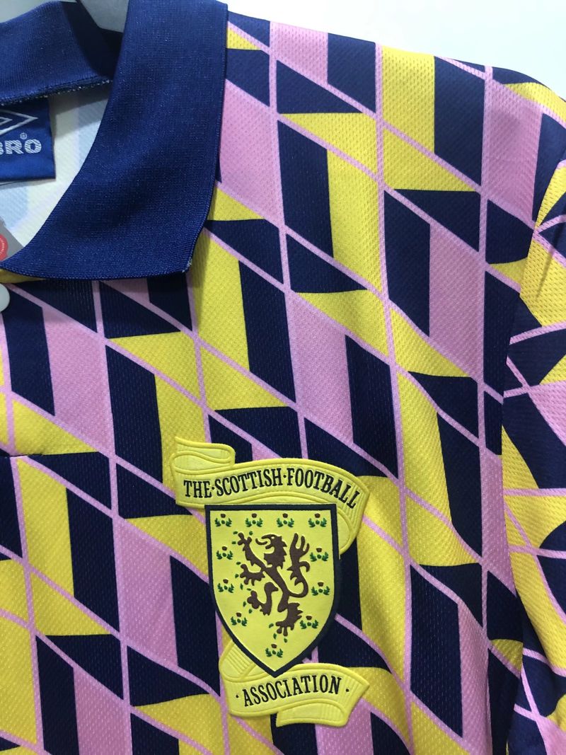 Retro Scotland 1988-1989 Second Away Fan