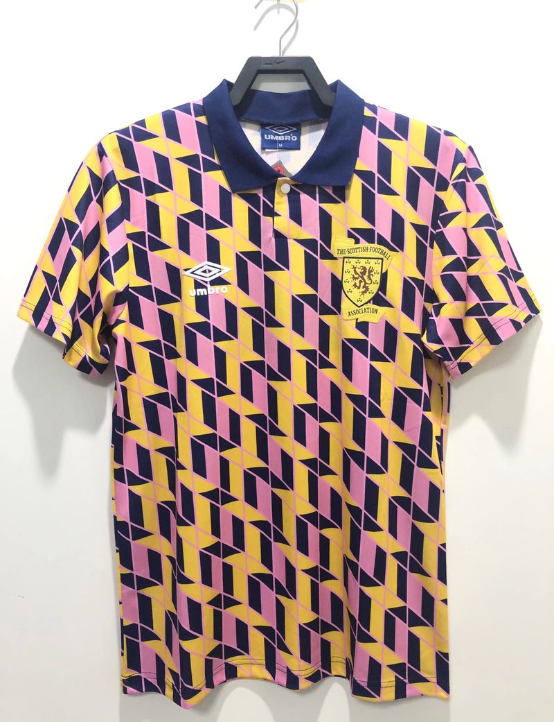 Retro Scotland 1988-1989 Second Away Fan
