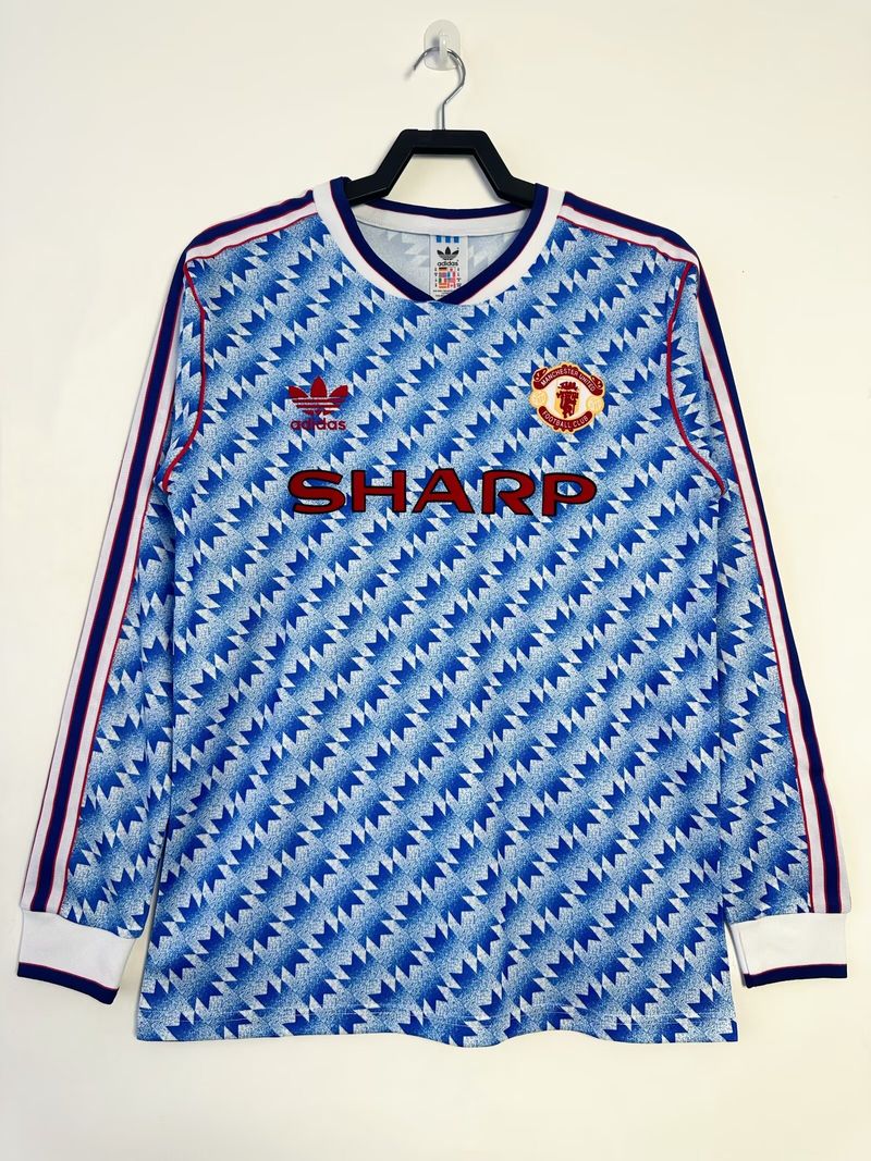 Manchester United 1990/1992 Away Long Sleeve - Fan Version [Adult]