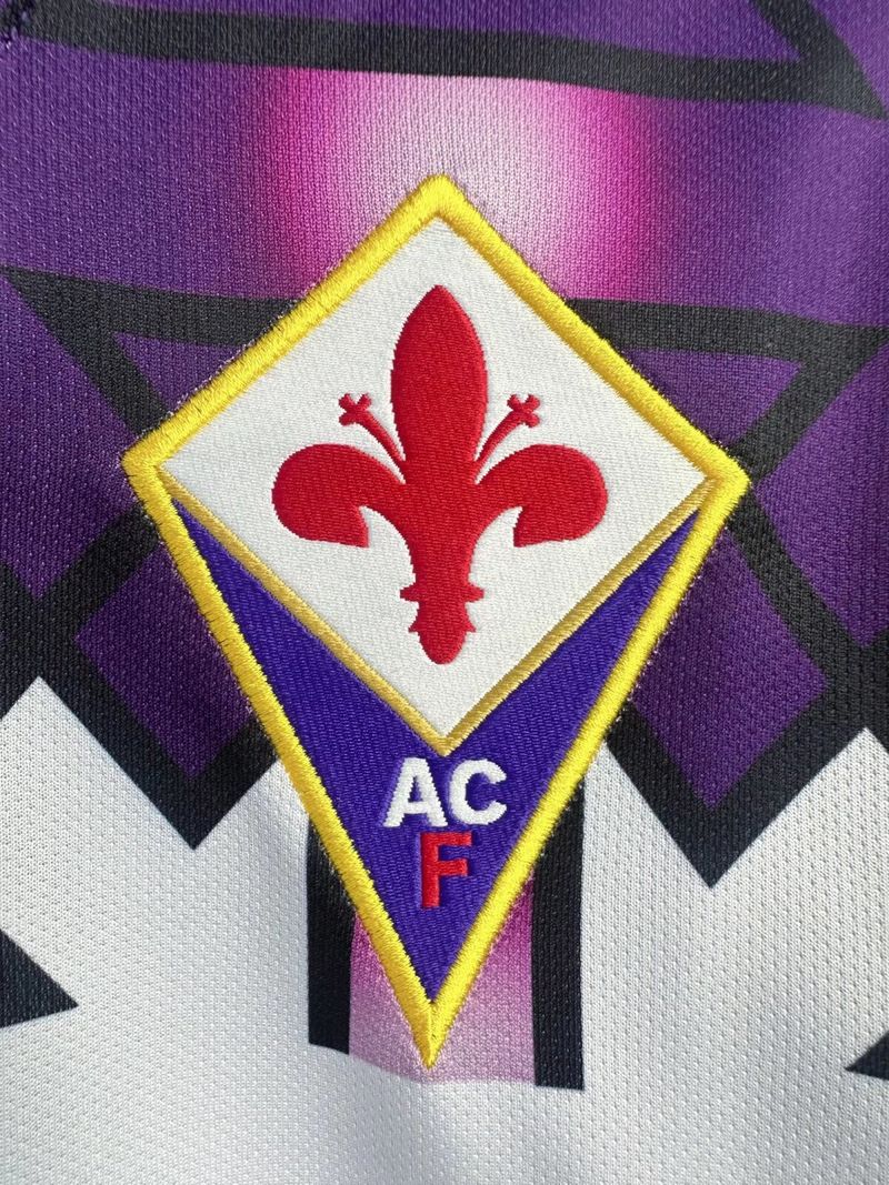 Maillot de foot Fiorentina extérieur 1992/1993 manches longues - Version Fan [Adulte]