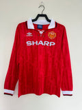 Manchester United 1992/1994 Home Long Sleeve - Fan Version [Adult]