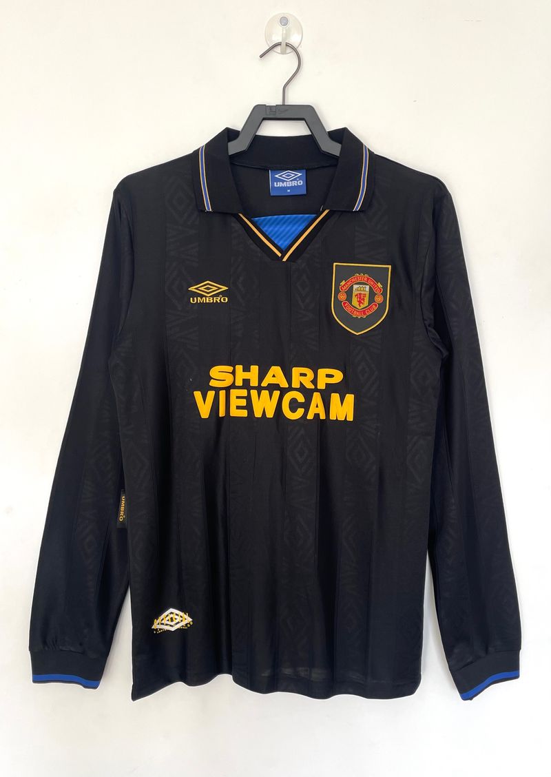 Maillot extérieur Manchester United 1993/1994 manches longues - Version supporter [Adulte]