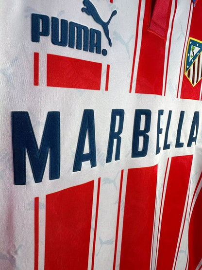 Atlético Madrid 1994/1995 Home Long Sleeve - Fan Version [Adult]