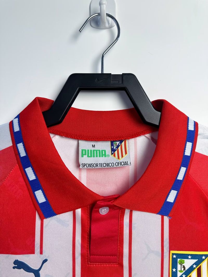 Atlético Madrid 1994/1995 Home Long Sleeve - Fan Version [Adult]