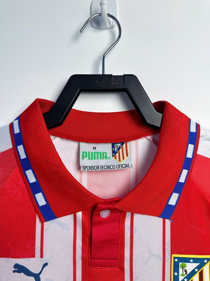 Atlético Madrid 1994/1995 Home Long Sleeve - Fan Version [Adult]
