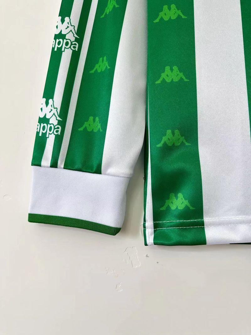 Real Betis 1995/1997 Retro Long Sleeve - Fan [Adult]