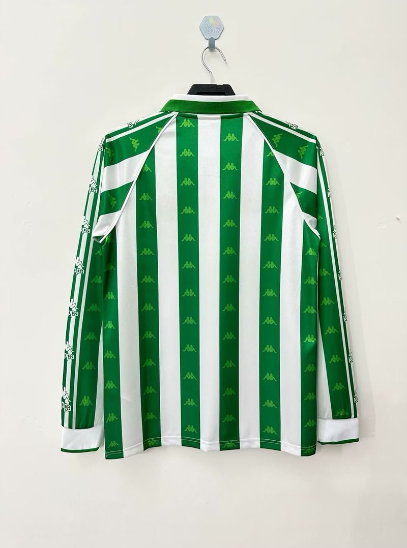 Real Betis 1995/1997 Retro Long Sleeve - Fan [Adult]