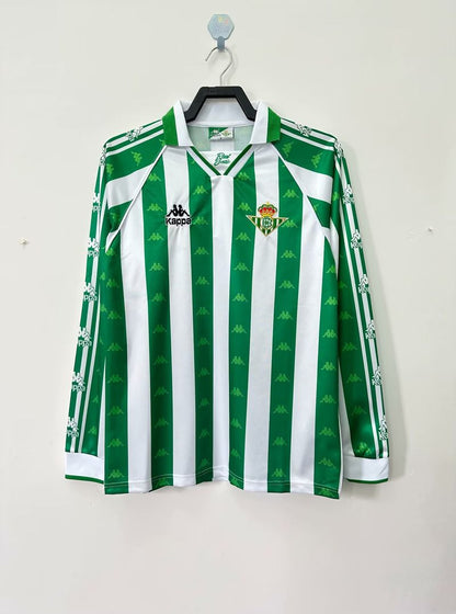 Real Betis 1995/1997 Retro Long Sleeve - Fan [Adult]