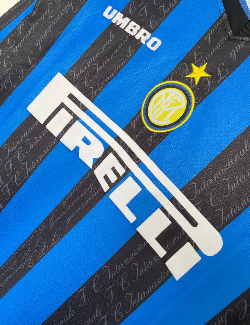 Inter Milan 1997/1998 Home Long Sleeve - Player Version [Adult]