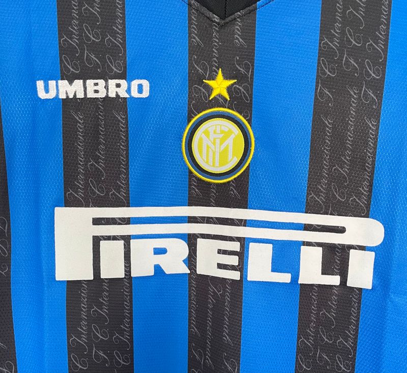 Inter Milan 1997/1998 Home Long Sleeve - Player Version [Adult]