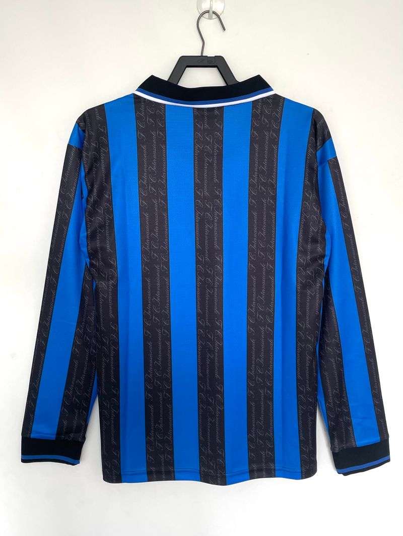 Inter Milan 1997/1998 Home Long Sleeve - Player Version [Adult]