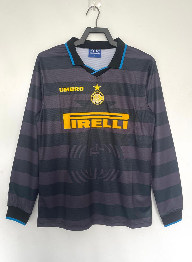 Inter Milan 1997/1998 Second Away Long Sleeve - Player Version [Adult]