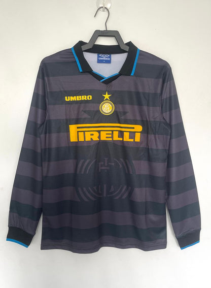 Inter Milan 1997/1998 Second Away Long Sleeve - Player Version [Adult]