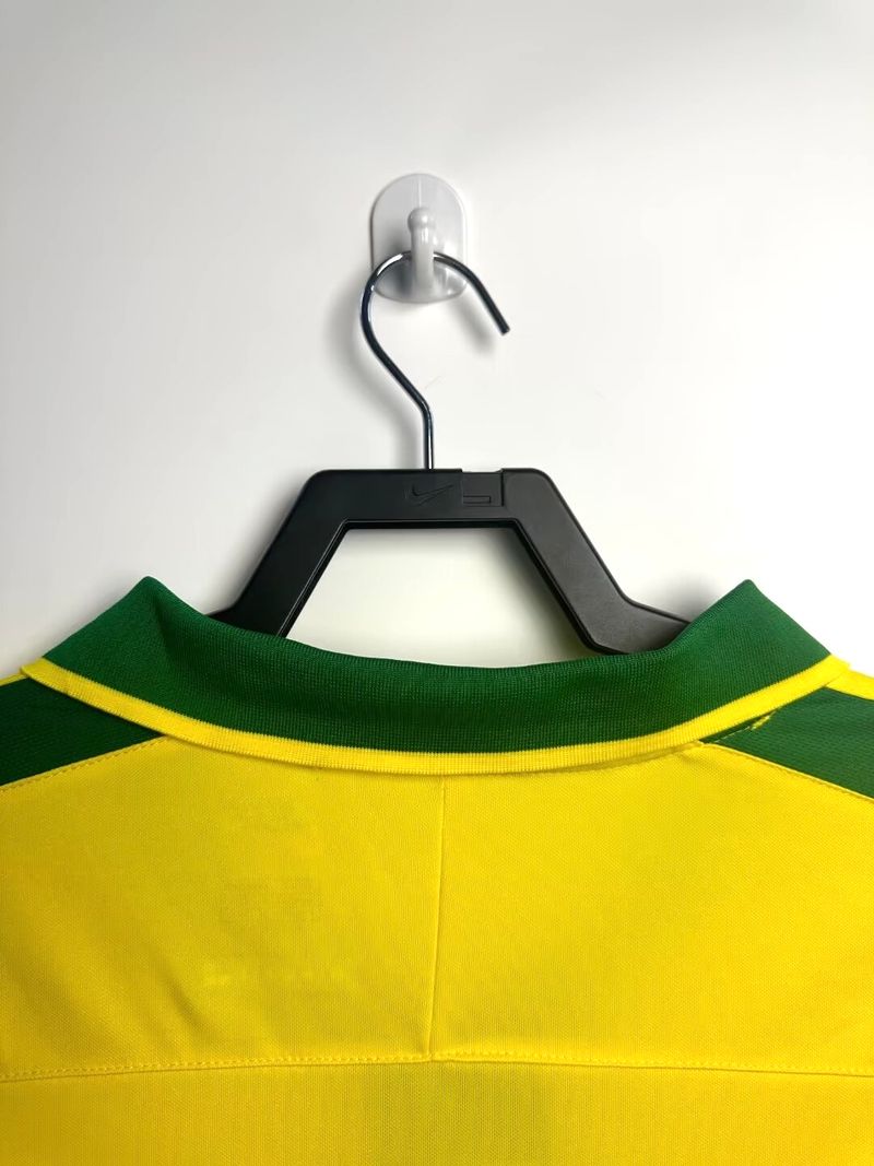 Maillot Rétro Brésil Domicile 1997 Édition Fan