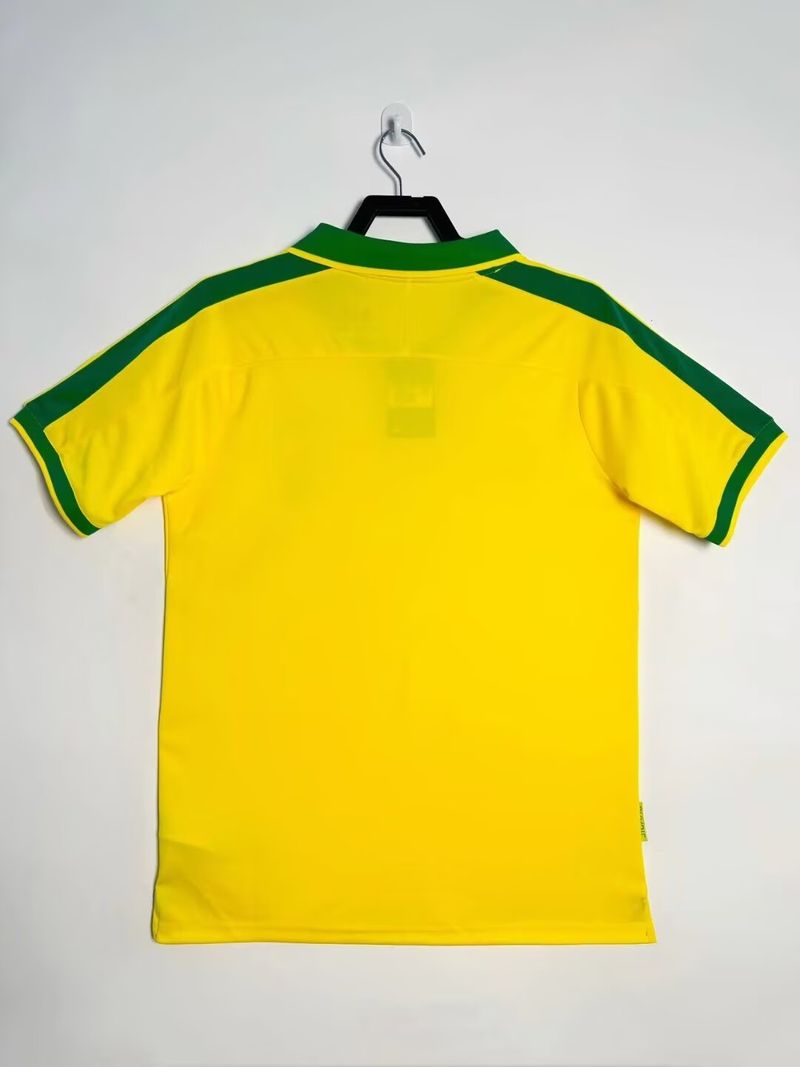 Maillot Rétro Brésil Domicile 1997 Édition Fan
