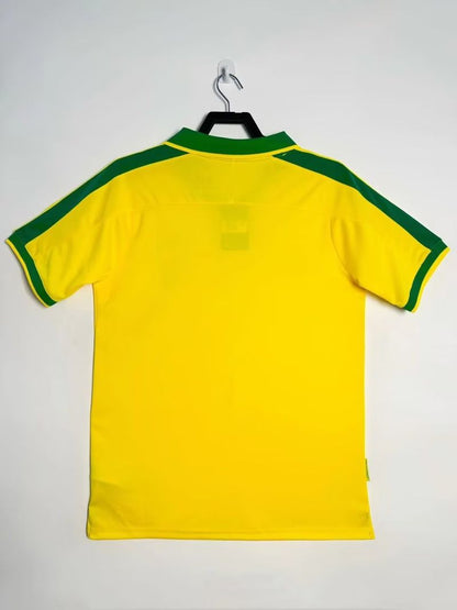Maillot Rétro Brésil Domicile 1997 Édition Fan
