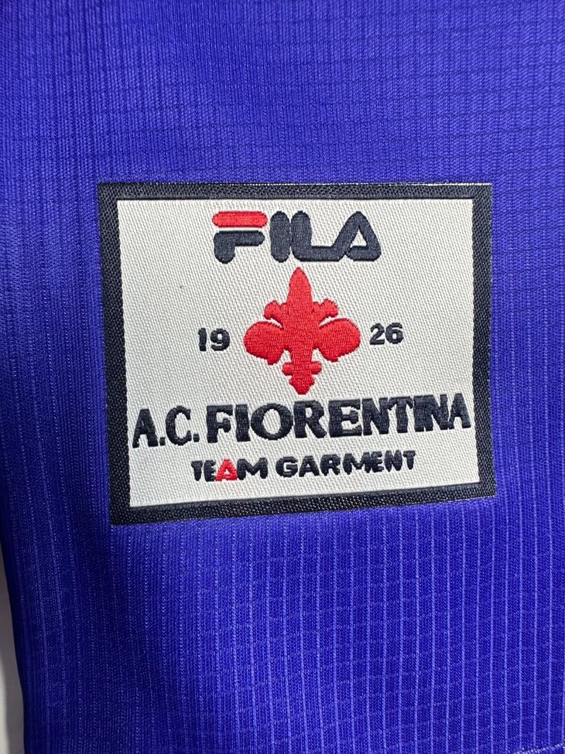 ACF Fiorentina 1998/1999 Domicile Manches Longues - Version Fan [Adulte]