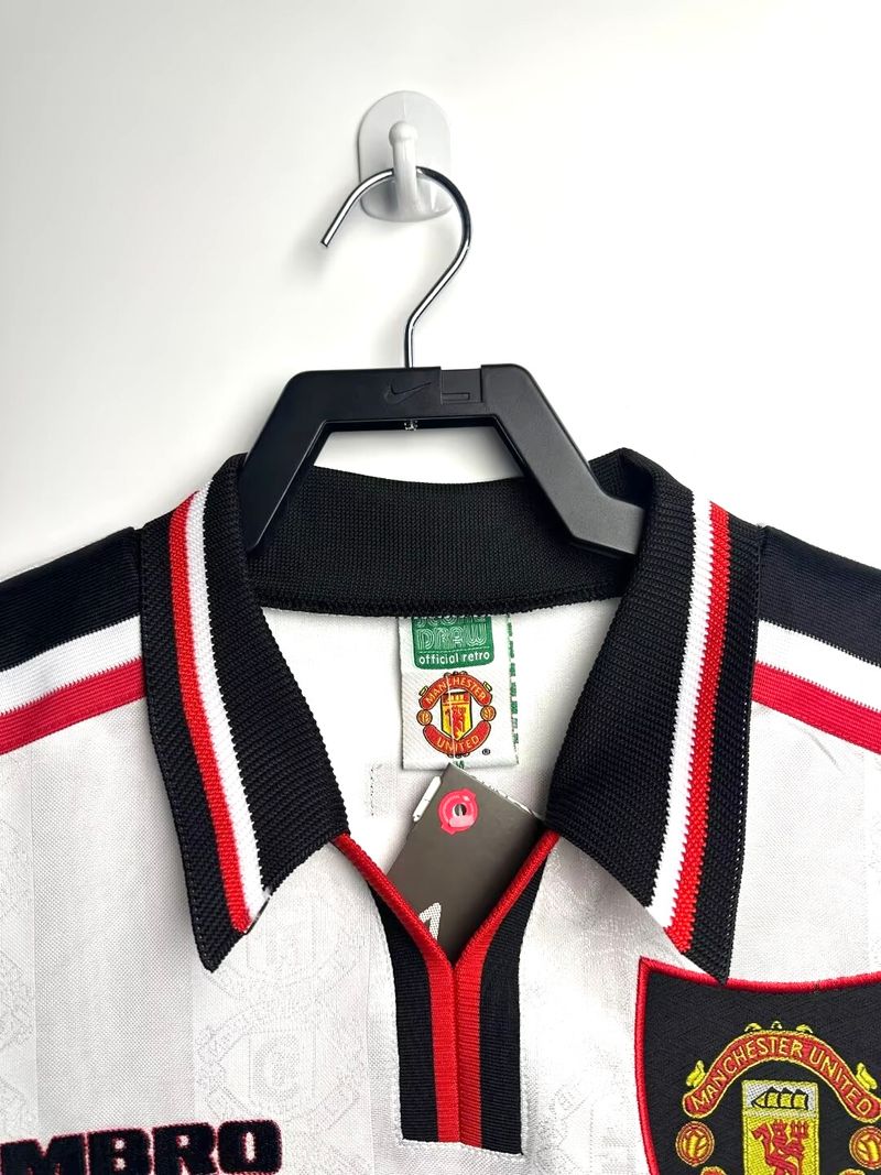 Manchester United 1998/1999 Visitante Manga Larga - Versión Fan [Adulto]