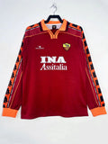 AS Roma 1998/1999 Home Long Sleeve - Fan Version [Adult]