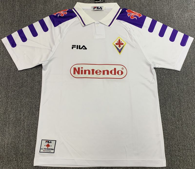 ACF Fiorentina 1998/1999 Édition Spéciale Blanche - Version Fan [Adulte]
