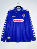 ACF Fiorentina 1998/1999 Home Long Sleeve - Fan Version [Adult]
