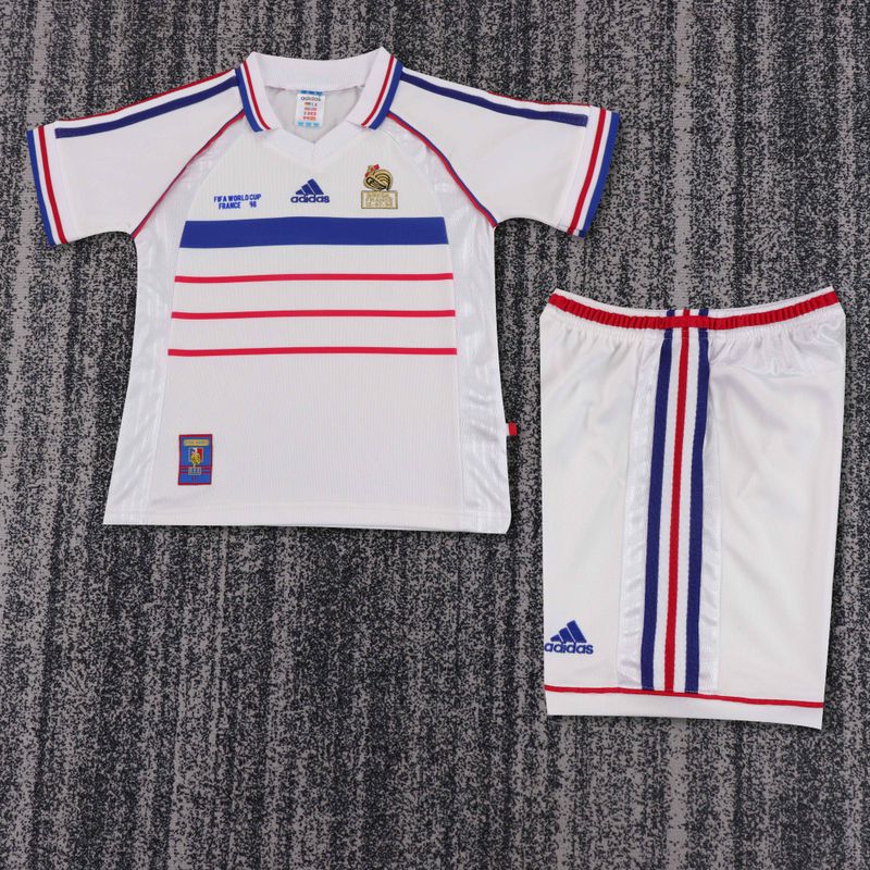 Retro Kids France 1998 Away Fan